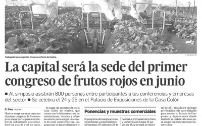 Huelva Información, periódico oficial del Congreso